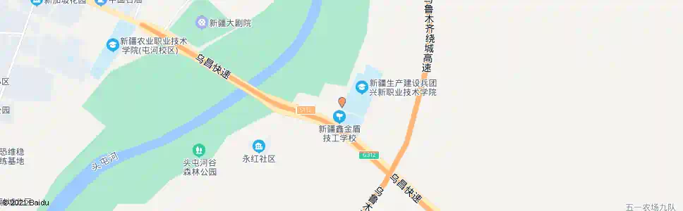 昌吉兵团技校_公交站地图_昌吉公交_妙搜公交查询2025
