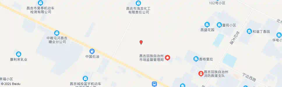 昌吉夹滩村二队_公交站地图_昌吉公交_妙搜公交查询2025