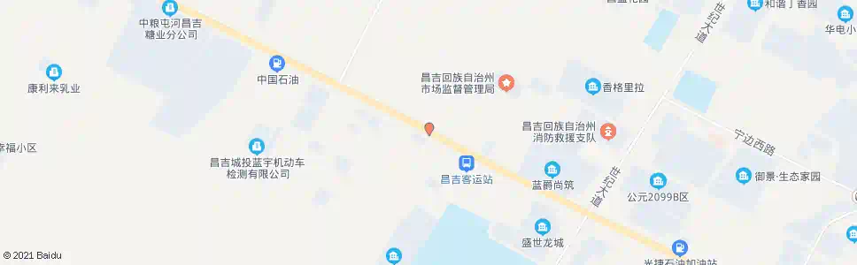 昌吉武警指挥学校_公交站地图_昌吉公交_妙搜公交查询2025