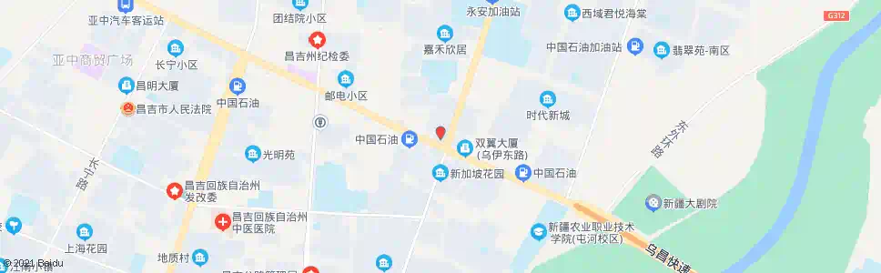 昌吉石油大厦_公交站地图_昌吉公交_妙搜公交查询2025