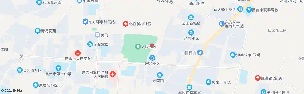 昌吉回民小吃街_公交站地图_昌吉公交_妙搜公交查询2025