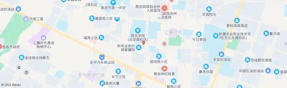 昌吉文化西路路口_公交站地图_昌吉公交_妙搜公交查询2025