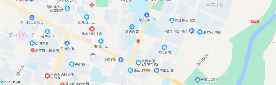 昌吉化工厂家属院_公交站地图_昌吉公交_妙搜公交查询2025