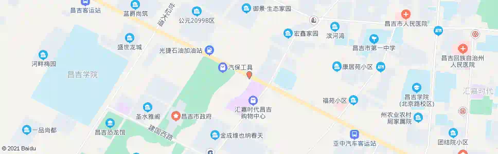 昌吉滨湖河桥头_公交站地图_昌吉公交_妙搜公交查询2025