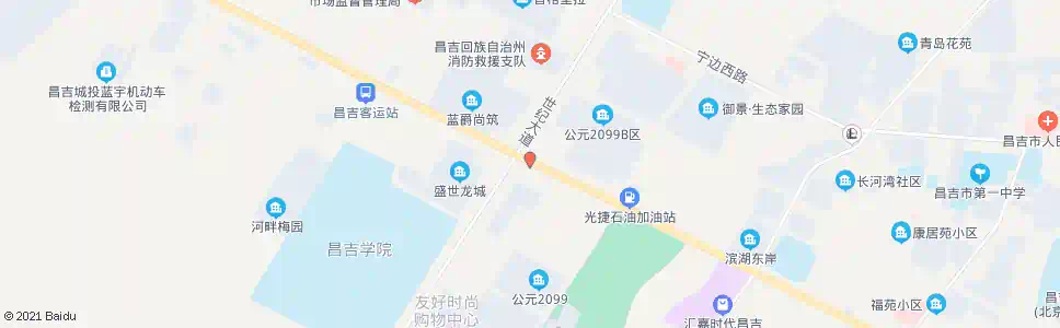 昌吉世纪大道路口_公交站地图_昌吉公交_妙搜公交查询2025