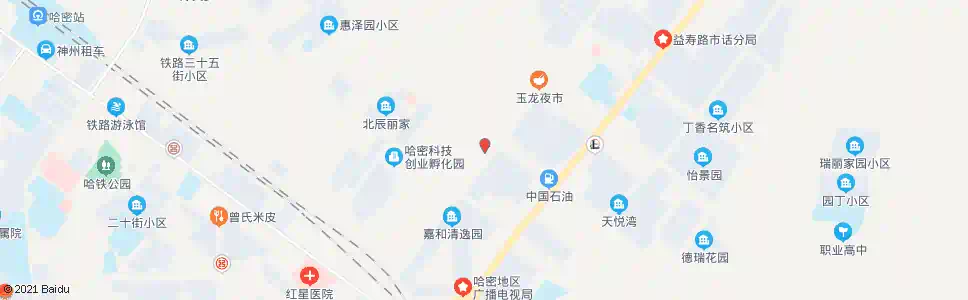 哈密安全局_公交站地图_哈密公交_妙搜公交查询2025