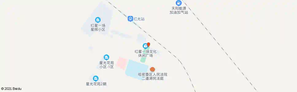 哈密红星一场路口_公交站地图_哈密公交_妙搜公交查询2025