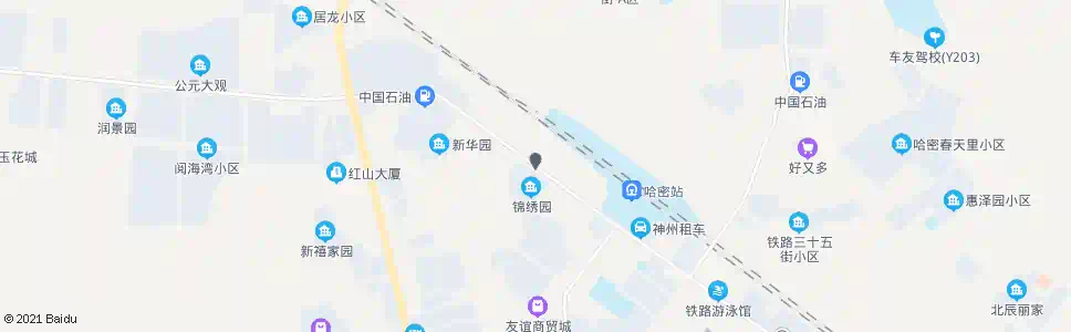 哈密铁货场_公交站地图_哈密公交_妙搜公交查询2025