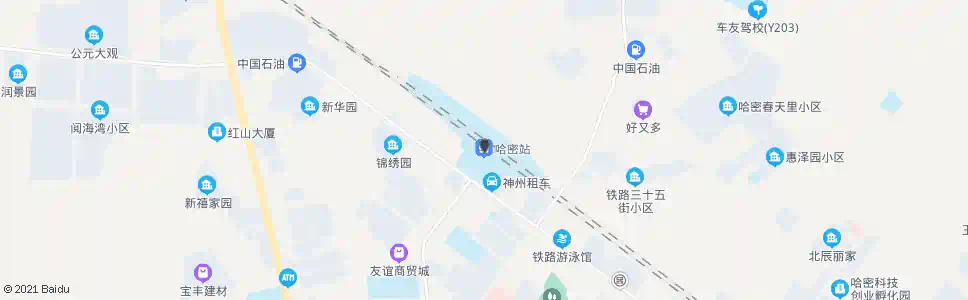 哈密福利院_公交站地图_哈密公交_妙搜公交查询2025