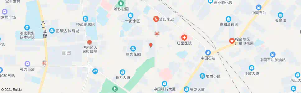 哈密光明花苑_公交站地图_哈密公交_妙搜公交查询2025