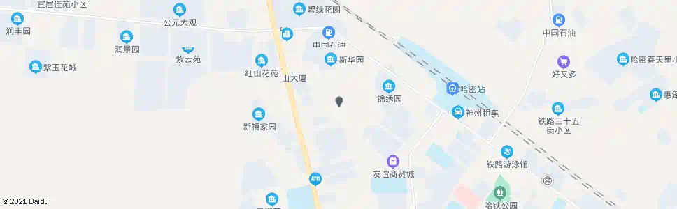 哈密二粮库(天马路)_公交站地图_哈密公交_妙搜公交查询2025