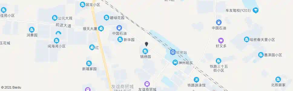 哈密铁货场(天山北路)_公交站地图_哈密公交_妙搜公交查询2025