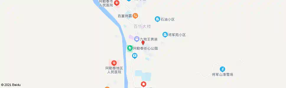 哈密地区一中(南行)_公交站地图_哈密公交_妙搜公交查询2025