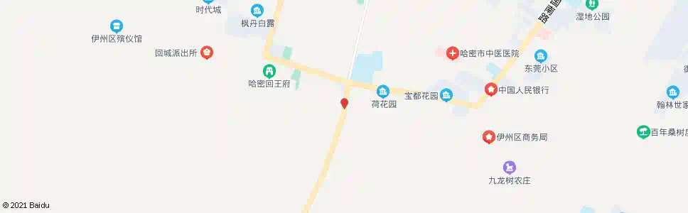 哈密回城大桥_公交站地图_哈密公交_妙搜公交查询2025