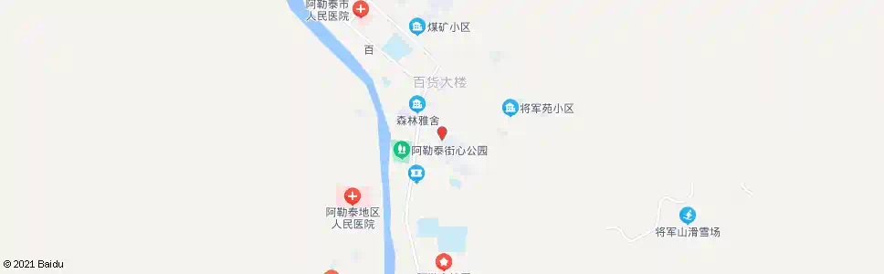 哈密地区一中(北行)_公交站地图_哈密公交_妙搜公交查询2025