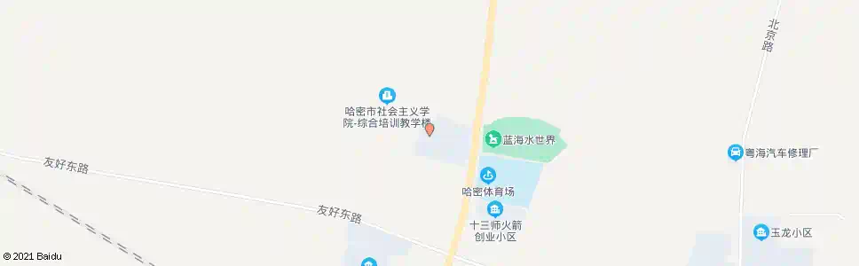哈密市委_公交站地图_哈密公交_妙搜公交查询2025