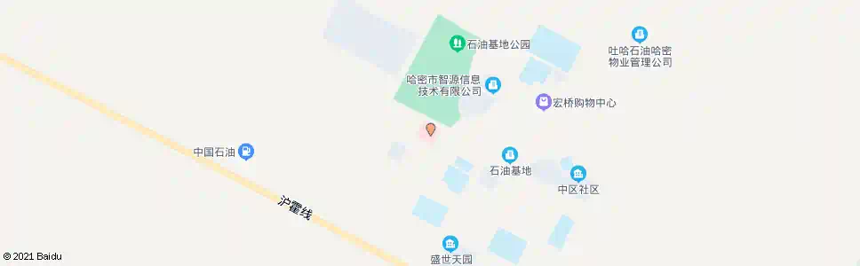 哈密石油医院_公交站地图_哈密公交_妙搜公交查询2025