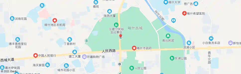 哈密维吾尔医院_公交站地图_哈密公交_妙搜公交查询2025