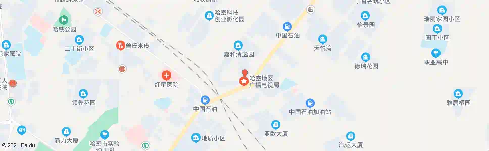 哈密电视台_公交站地图_哈密公交_妙搜公交查询2025