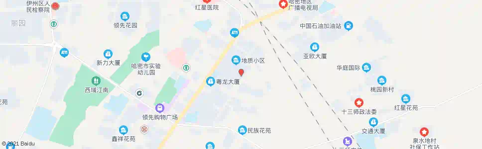 哈密建安三处_公交站地图_哈密公交_妙搜公交查询2025