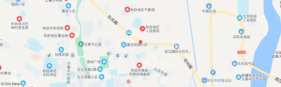 和田杜瓦办事处_公交站地图_和田公交_妙搜公交查询2025