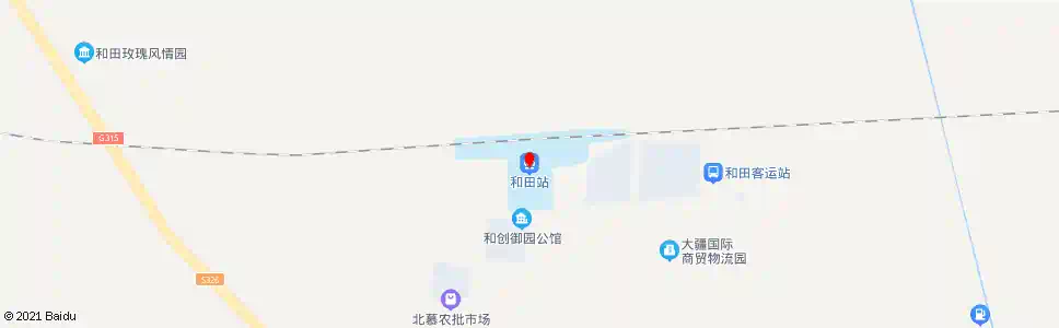 和田煤厂_公交站地图_和田公交_妙搜公交查询2025
