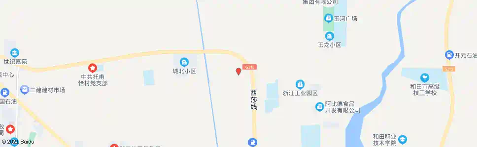 和田伊力其乡_公交站地图_和田公交_妙搜公交查询2025