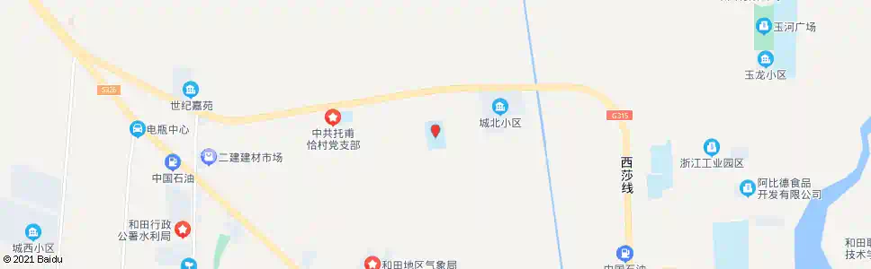 和田伊力其小学_公交站地图_和田公交_妙搜公交查询2025