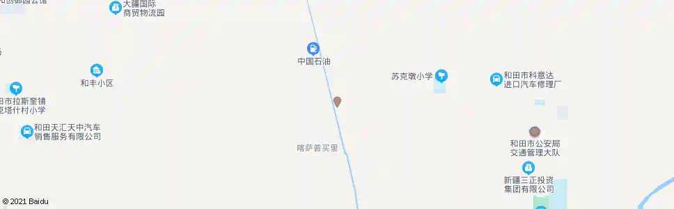 和田东风干渠_公交站地图_和田公交_妙搜公交查询2025