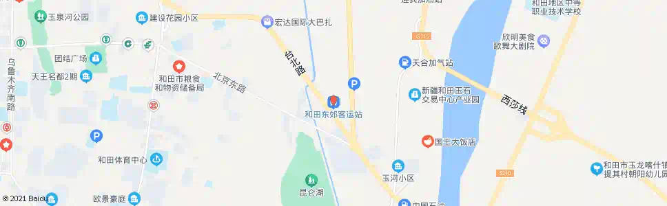 和田东郊站_公交站地图_和田公交_妙搜公交查询2025