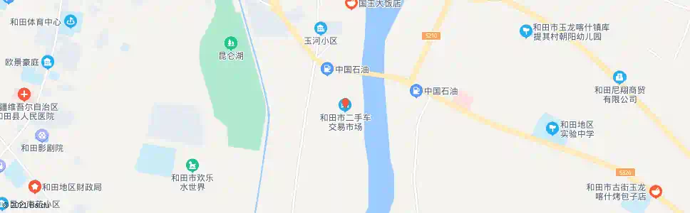 和田旧车市场_公交站地图_和田公交_妙搜公交查询2025