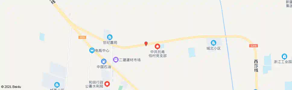 和田托甫恰路口_公交站地图_和田公交_妙搜公交查询2025