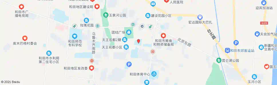 和田一小_公交站地图_和田公交_妙搜公交查询2025