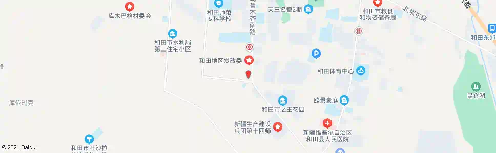 和田乌建管局_公交站地图_和田公交_妙搜公交查询2025