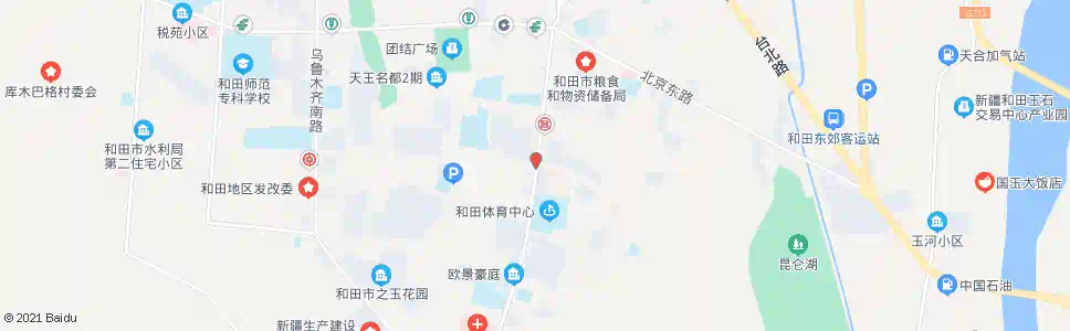 和田市粮食局_公交站地图_和田公交_妙搜公交查询2025