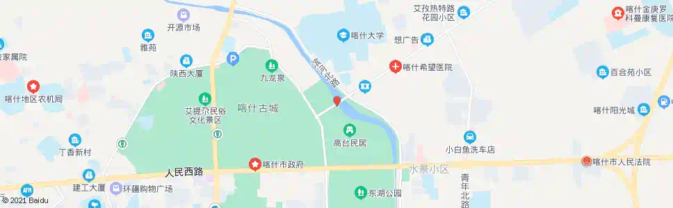 喀什东大桥_公交站地图_喀什公交_妙搜公交查询2025