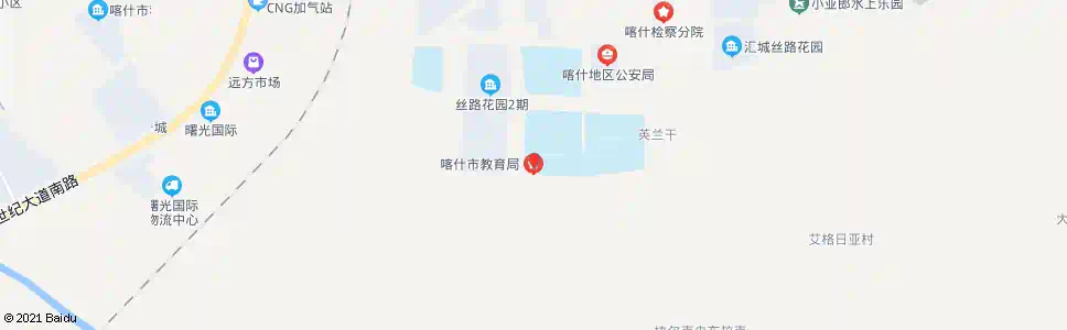 喀什教育处_公交站地图_喀什公交_妙搜公交查询2025