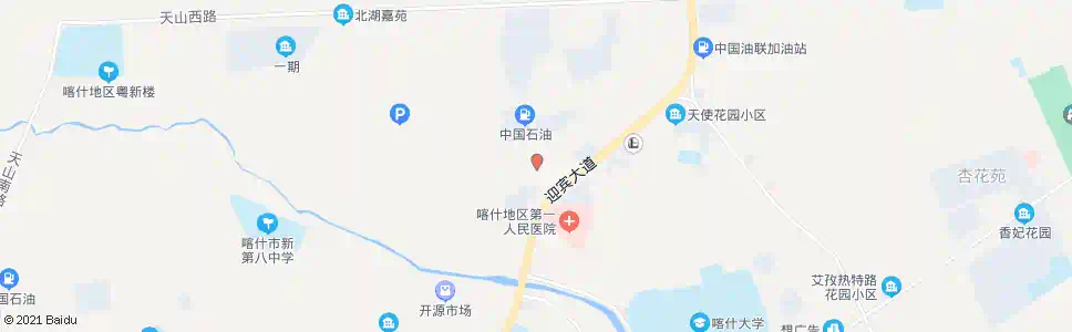 喀什一运司_公交站地图_喀什公交_妙搜公交查询2025