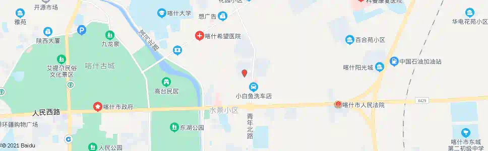 喀什地区党校_公交站地图_喀什公交_妙搜公交查询2025