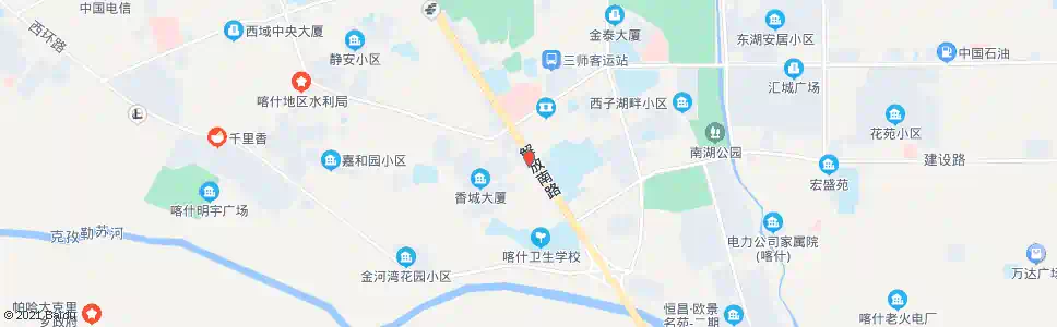 喀什粮食局_公交站地图_喀什公交_妙搜公交查询2025