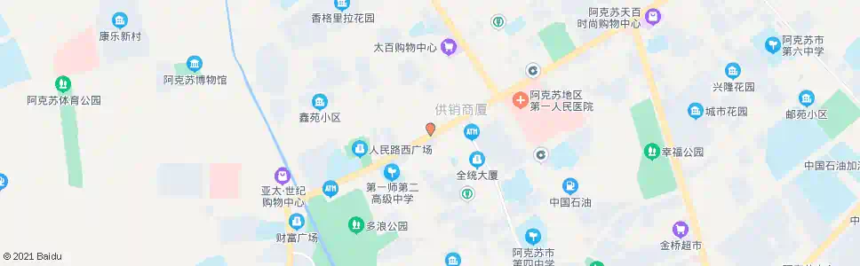 喀什五小队_公交站地图_喀什公交_妙搜公交查询2025