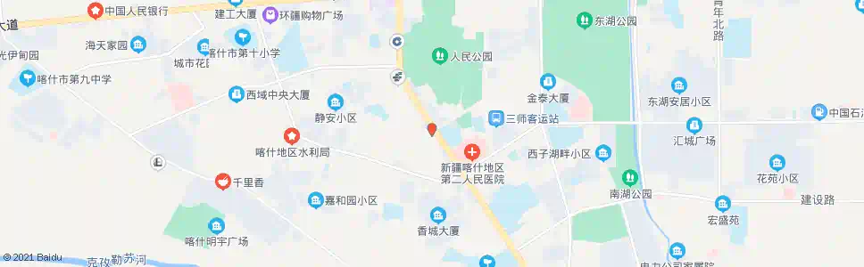 喀什地委_公交站地图_喀什公交_妙搜公交查询2025