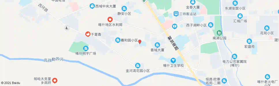 喀什塔吾孜小学_公交站地图_喀什公交_妙搜公交查询2025