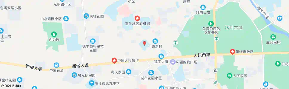 喀什财校_公交站地图_喀什公交_妙搜公交查询2025