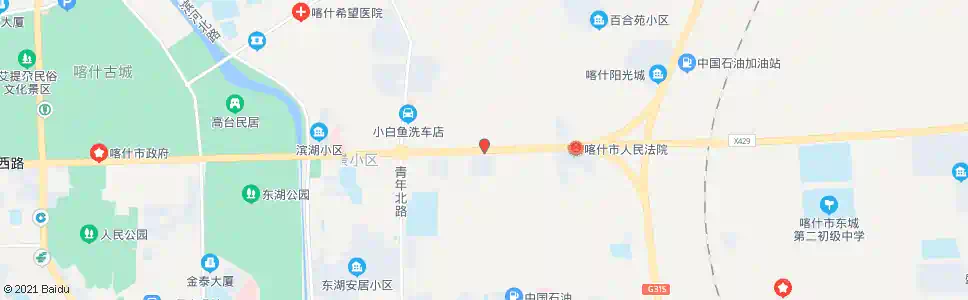 喀什新怡发商贸城_公交站地图_喀什公交_妙搜公交查询2025