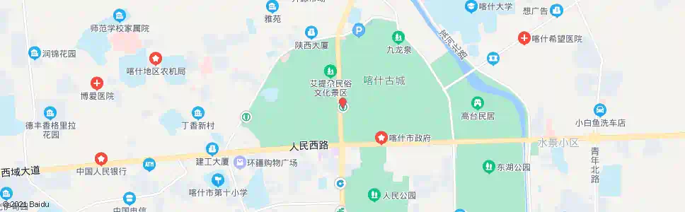 喀什粮站_公交站地图_喀什公交_妙搜公交查询2025