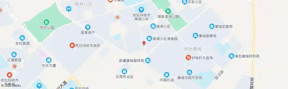 克拉玛依南湖清丽园_公交站地图_克拉玛依公交_妙搜公交查询2025