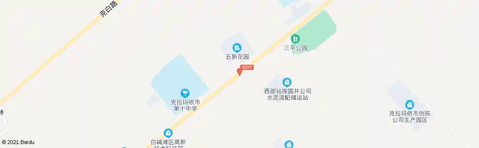 克拉玛依三厂通讯站_公交站地图_克拉玛依公交_妙搜公交查询2025