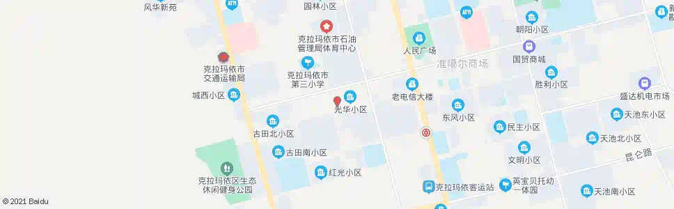 克拉玛依三八商场_公交站地图_克拉玛依公交_妙搜公交查询2025