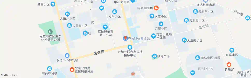 克拉玛依客运五队_公交站地图_克拉玛依公交_妙搜公交查询2025